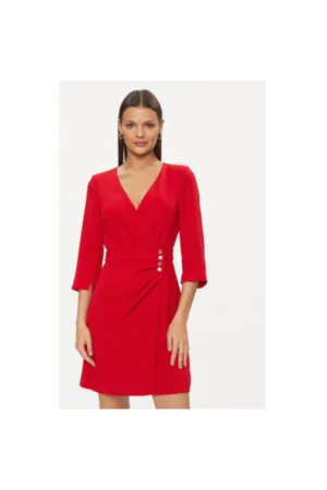 Rochie dama  241-RUBI - Poliester - 42 EU - Rosu