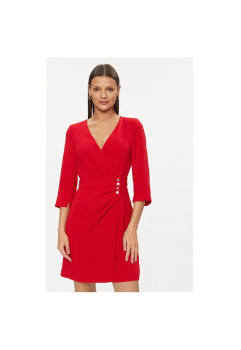 Rochie dama 241-RUBI - Poliester - 42 EU - Rosu