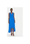 Rochie dama  251-ROSYTA - Poliester - Albastru