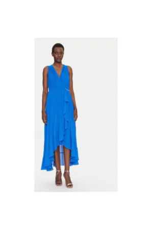 Rochie dama  251-ROSYTA - Poliester - Albastru