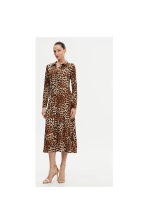 Rochie dama  251-RUFUS - Poliester/Elastan - Maro