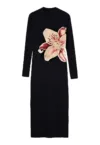 Rochie dama  25SWVKX1 - Viscoza/Elastan - Negru