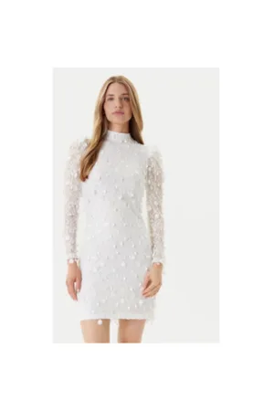 Rochie dama  26030914 - Poliester - Alb