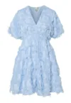 Rochie dama  26037234 - Poliester reciclat - Albastru deschis
