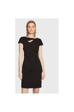 Rochie dama - 301218913 - Poliester - Negru