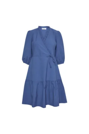 Rochie dama -  301666325 - Bumbac/Poliester - Albastru