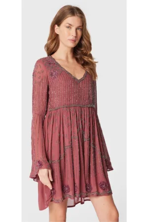 Rochie dama - 301729303 - Viscoza - Claret