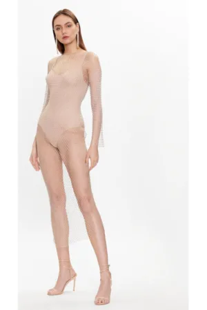 Rochie dama - 301820888 - Poliester - Bej