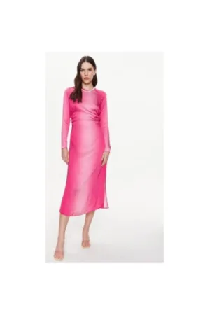 Rochie dama - 301999225 - Viscoza/Rayon - Roz