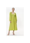 Rochie dama -  302083602 - Viscoza/Poliamida - Verde