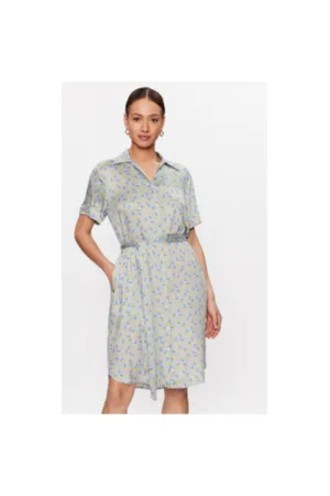 Rochie dama -  302111848 - Viscoza - Albastru