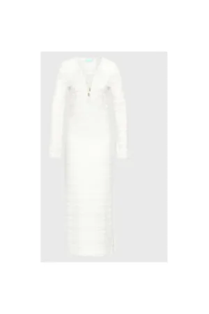 Rochie dama - 302130023 - Poliester - Alb
