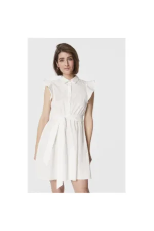 Rochie dama -  302138340 - Bumbac - Alb