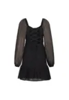 Rochie dama -  302147304 - Poliester reciclat - 48 EU - Negru