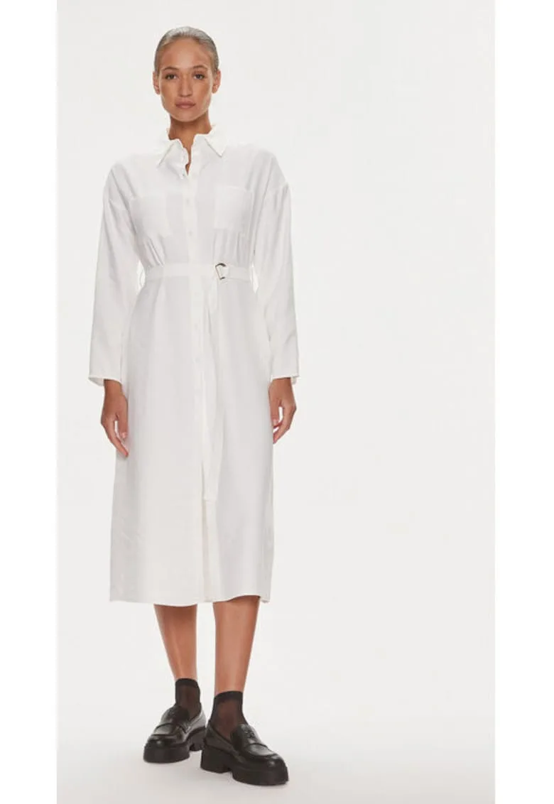 Rochie dama - 302170920 - Viscoza - Alb