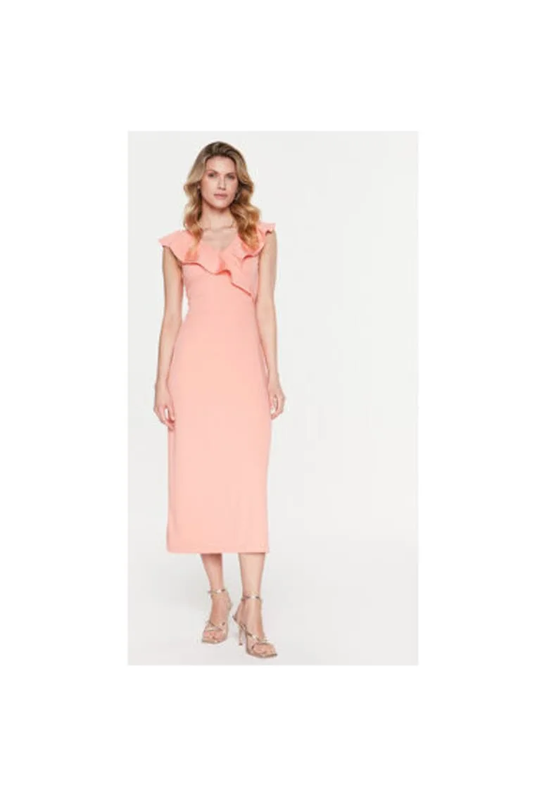 Rochie dama -  302172146 - Poliester - Portocaliu