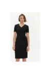 Rochie dama -  302401383 - Viscoza/Poliester - Negru