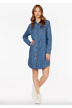 Rochie dama -  302731732 - Bumbac - Albastru