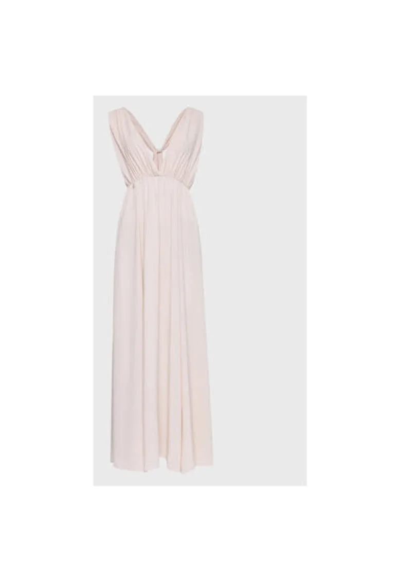 Rochie dama - 302819027 - Poliester - Bej