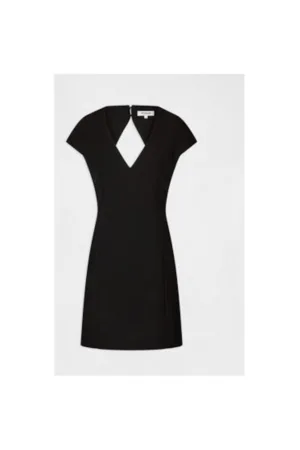 Rochie dama - 302850945 - Poliester/Viscoza - Negru