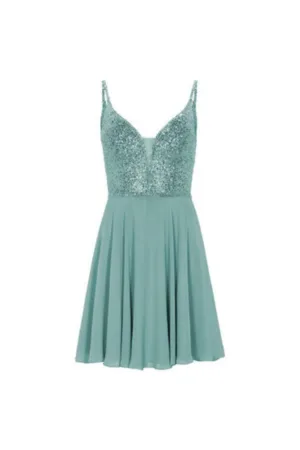 Rochie dama - 302950638 - Poliester - Verde