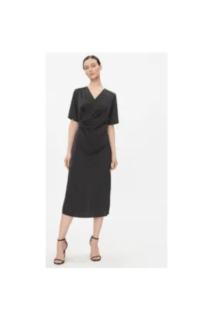 Rochie dama - 302997008 - Poliester reciclat - Negru