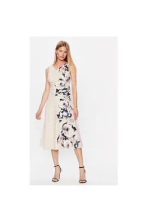 Rochie dama - 303020132 - Poliester - Bej