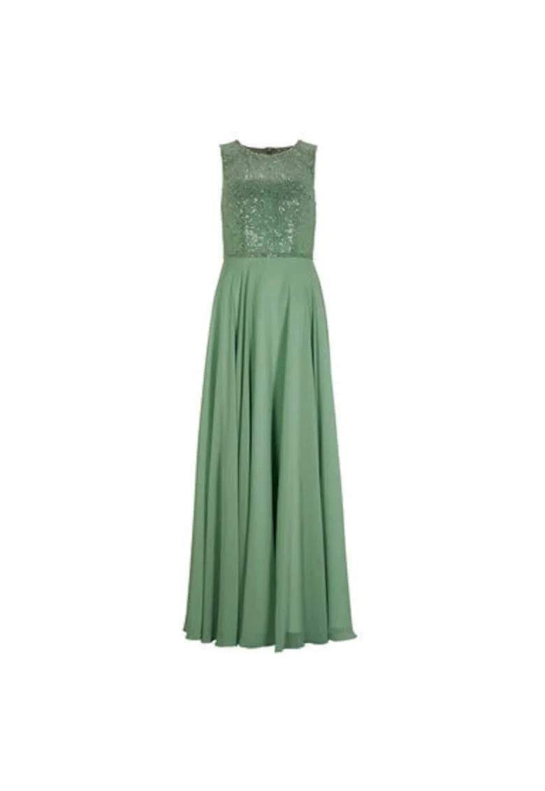 Rochie dama - 303150662 - Poliester - Verde