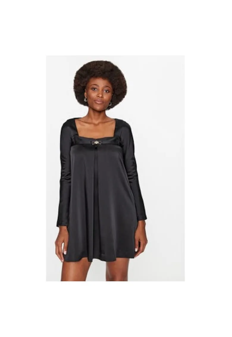 Rochie dama - 303380014 - Poliamida - Negru