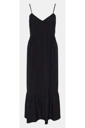 Rochie dama - 303434601 - Negru - Poliester