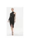 Rochie dama -  303452759 - Viscoza - Negru