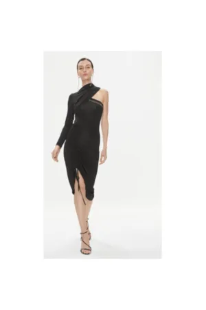 Rochie dama -  303452759 - Viscoza - Negru