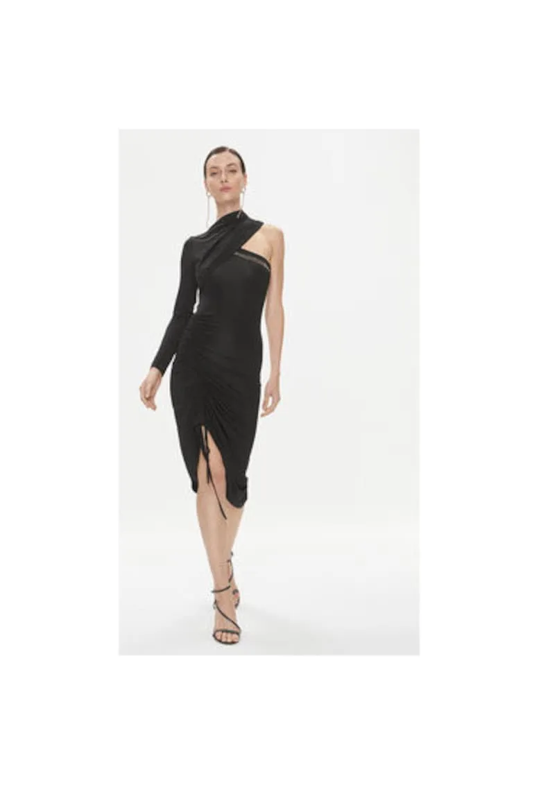 Rochie dama - 303452759 - Viscoza - Negru