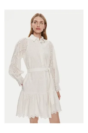 Rochie dama - 303481407 - Alb - Bumbac