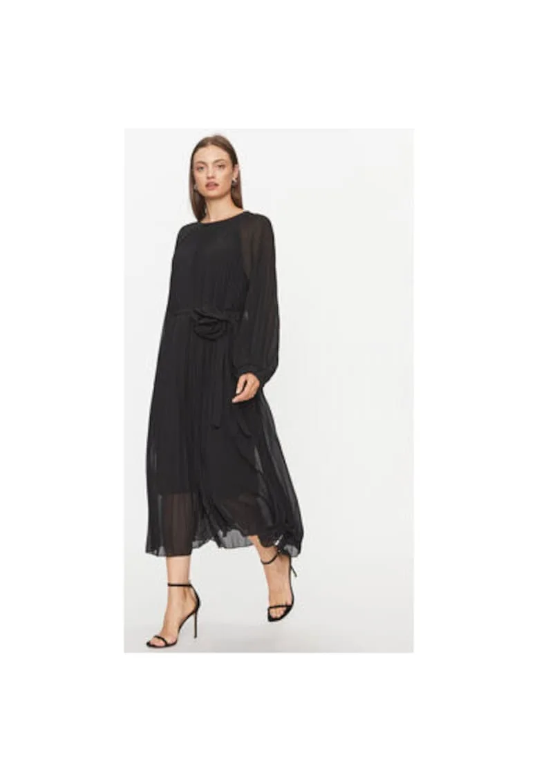 Rochie dama - 303497033 - Poliester - S INTL - Negru
