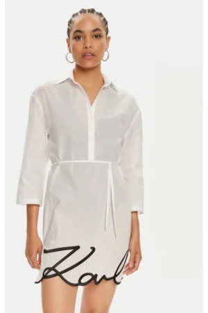 Rochie dama -  303497781 - Bumbac - Alb