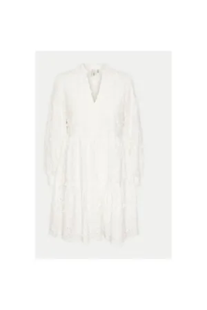 Rochie dama - 303498092 - Alb - Bumbac