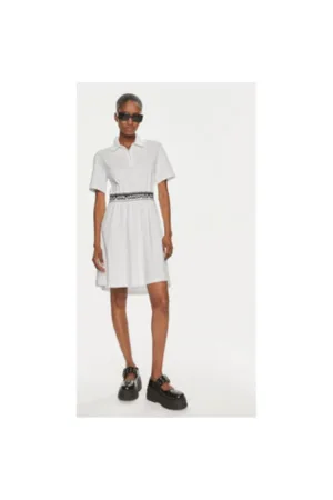 Rochie dama -  303502560 - Bumbac organic - Alb