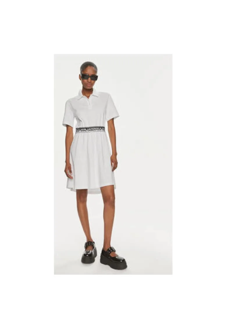 Rochie dama -  303502560 - Bumbac organic - Alb