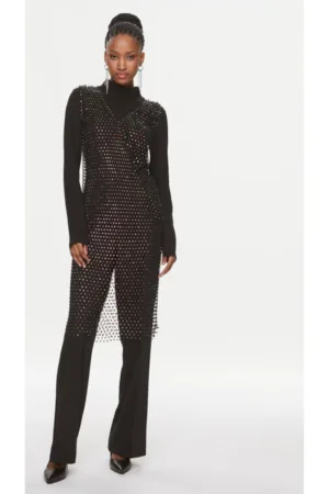 Rochie dama -  303541255 - Poliester - Negru