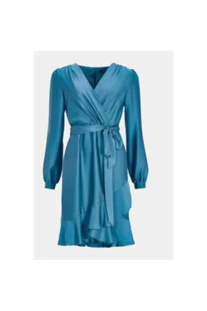 Rochie dama - 303551827 - Poliester - Albastru