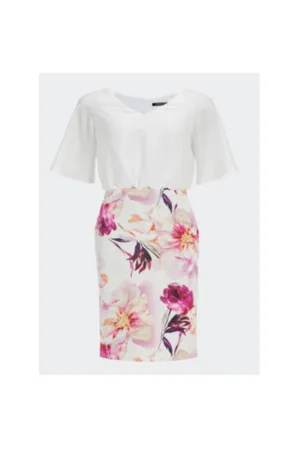 Rochie dama - 303552008 - Poliester - Alb