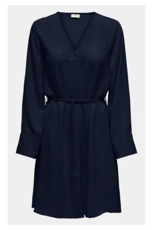 Rochie dama -  303568603 - Albastru inchis - Poliester