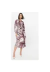 Rochie dama -  303572365 - Poliester - Rosu
