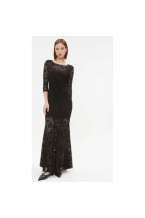 Rochie dama - 303585969 - Poliester - Negru