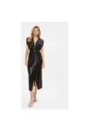 Rochie dama -  303586089 - Poliester - XS INTL - Negru