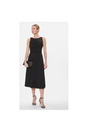 Rochie dama - 303600099 - Poliester - Negru