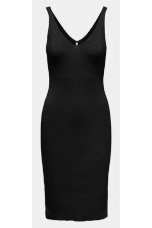 Rochie dama - 303602499 - Negru - Poliester