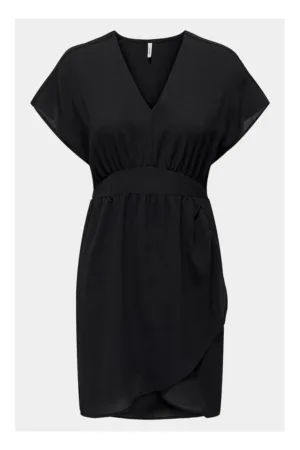 Rochie dama - 303603342 - Negru - Viscoza