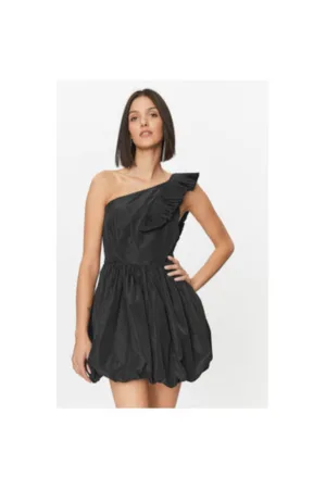 Rochie dama - 303608897 - Poliester - Negru